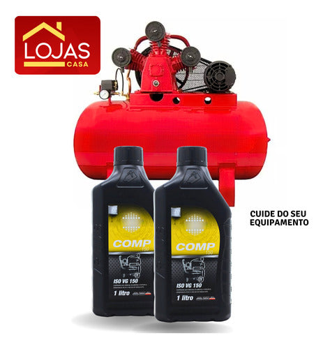 Óleo Lubrificante Para Compressor E Comp Ar Condicionado 1l
