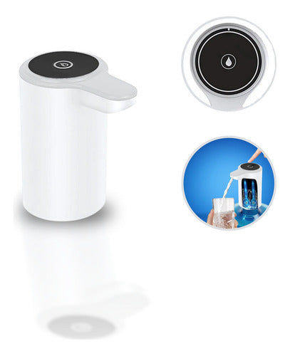 Bomba Elétrica Recarregável Para Galão De Água  Bivolt Usb