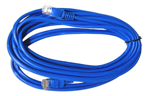 Cabo De Rede 5 Metros Lan Internet Crimpado Rj45 Cat5e