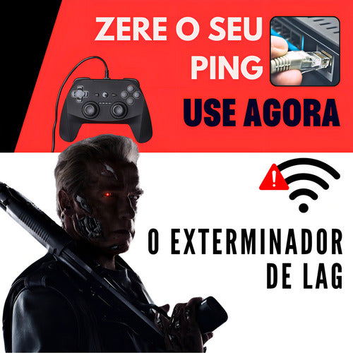 Cabo De Rede 20 Metros Lan Internet Crimpado Rj45 Cat6 Premium Conector Alumínio