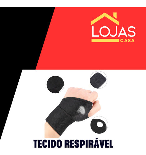 Munhequeira Compressão Tendinite Artrite Alivia Dores Pulso