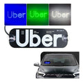 Placa Led Carro Uber Letreiro Motorista De Aplicativo App