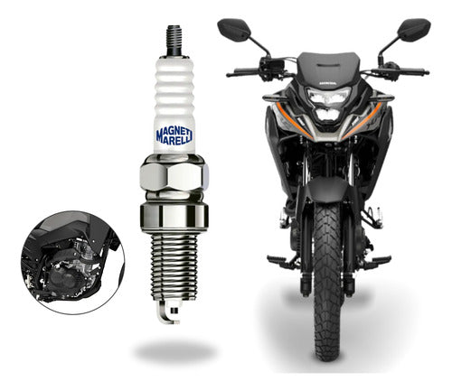 Vela Ignição Alta Centelha Para Honda Xre 190 2016 Em Diante