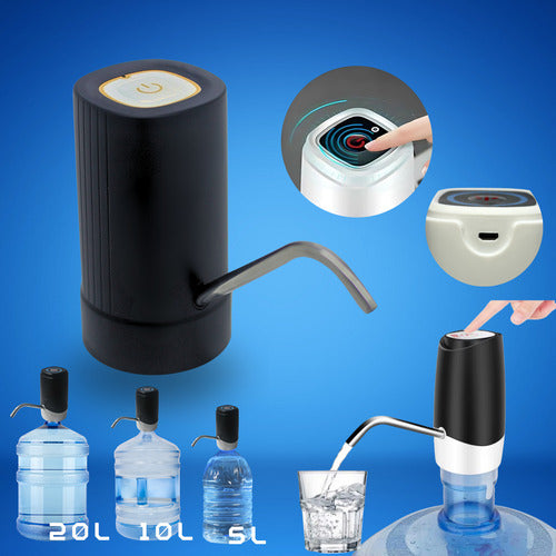 Bomba Elétrica Recarregável Para Galão De Água  Bivolt Usb