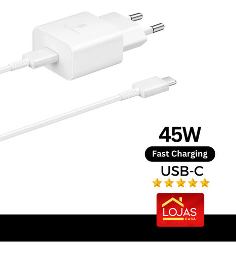 Fonte Cabo Super Rápido Para Samsung  A54 S21 S24 S25 Todos