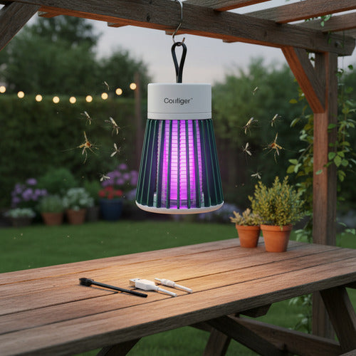 Lâmpada Led Armadilha Repelente Elétrico Mosquito Pernilongo