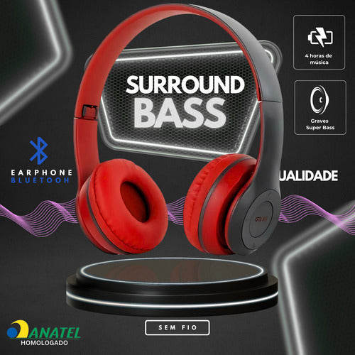 Fone De Ouvido Sem Fio Bluetooth Para  iPhone Android Games