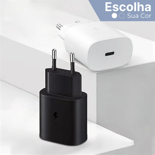 Fonte Carregador Rápido Para iPhone Usb-c Turbo Pro Bivolt
