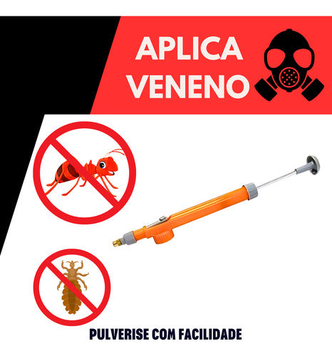 Pulverizador De Compressão Garrafa Pet Veneno, Regar Planta