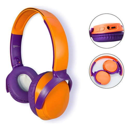 Headset Fone Ouvido Sem Fio Confortavel Mídia Bass Microfone