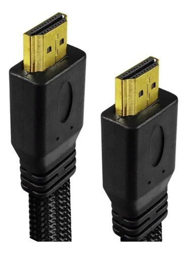 Cabo Hdmi 3 Metros Blindado 3d Full Hd Para  Tv Game Pc Not
