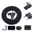 Cabo Forca Bipolar L Para Tv Ps2 Ps3 Ps4 Radio Impressora 90