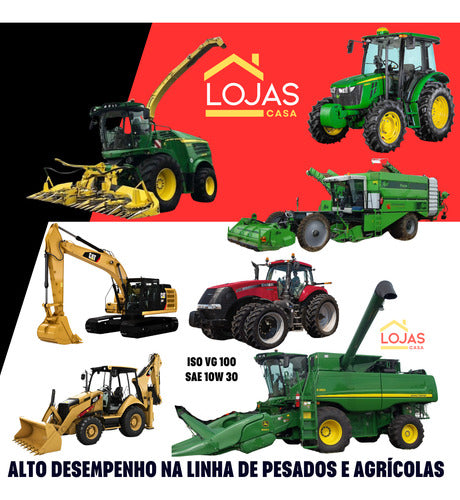 Óleo Trator Maquina Agrícola Conversor Torque 10w30 Isovg100
