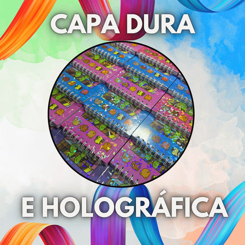 Livro Colorir Goods 50 Folhas Desenhos Bobbie Pintar Acetato
