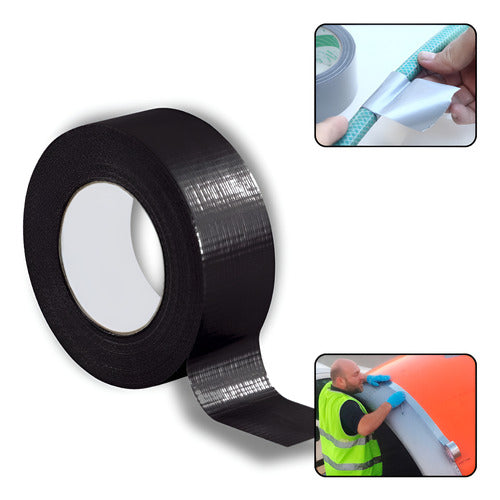 Rolo Fita Adesiva Silver Tape Multiuso Prova D'água 18m