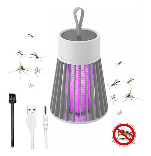 Lâmpada Led Armadilha Repelente Elétrico Mosquito Pernilongo