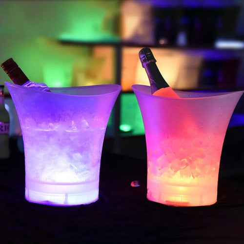 Caixa de Som Balde de Gelo RGB AL-8707