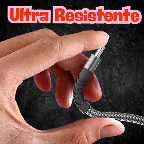Cabo Tipo C Usb 2m Fast Para Controle Ps5 Xbox One Serie S