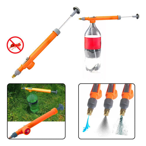 Pulverizador De Compressão Garrafa Pet Veneno, Regar Planta