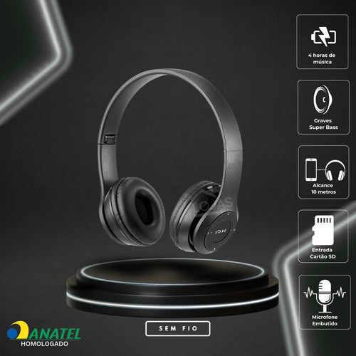 Fone De Ouvido Sem Fio Bluetooth Para  iPhone Android Games