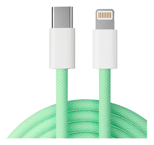 Cabo Usb-c Para iPhone X 11 12 13 14 Pro E Pro Max 1m Rápido
