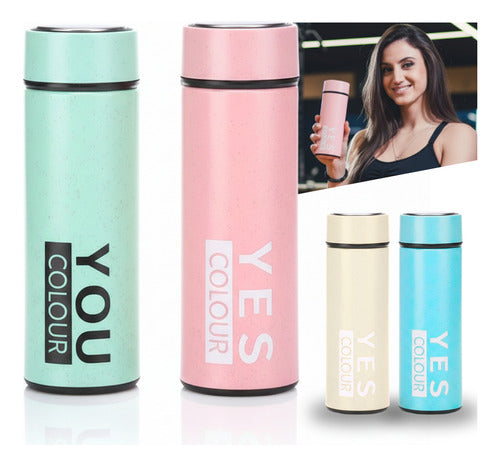 Garrafa De Vidro Squeeze Não Deixa Cheiro Academia Resistent