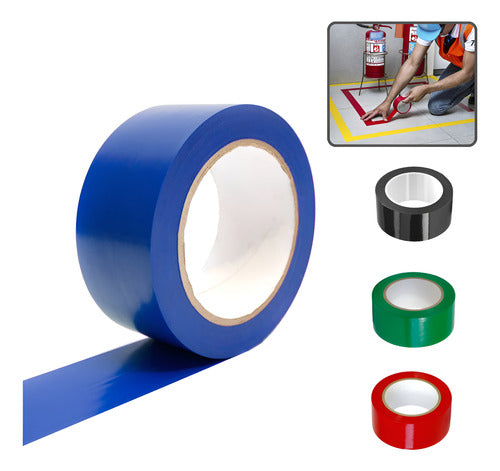Rolo Durex Grande Adesivo 45m X 45mm Sinalizar Fita Multiuso
