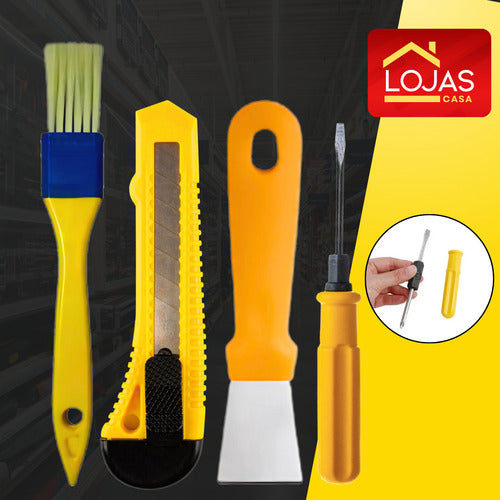 Kit De Ferramentas 4 Ferramentas Ajustes/reparo/consertos