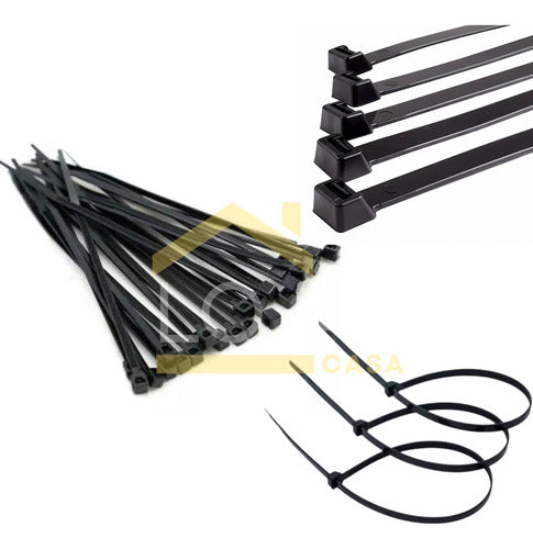 Abraçadeira Nylon Enforca Gato 7,6x300mm 100 Unidades