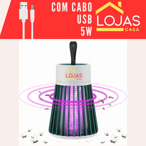 Lâmpada Led Armadilha Repelente Elétrico Mosquito Pernilongo
