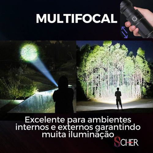 Lanterna Tática Sabre De Luz Led Militar Mais Forte Do Mundo