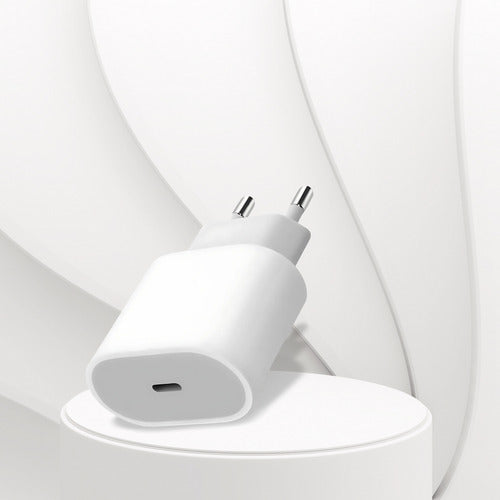 Fonte Carregador Para iPhone Usb-c Turbo Caixinha 20w