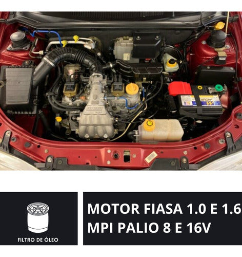 Kit Troca De Óleo Mobil 20w50  Palio Fiasa 1.0 1.6  96 A 02