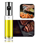 Spray Porta Azeite Vinagre Perfume Vidro Prata 100 Ml