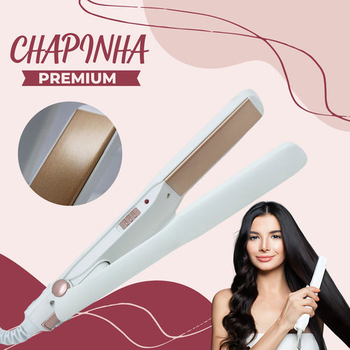 Chapinha Profissional De Cabelo Alisa Progressiva Prancha