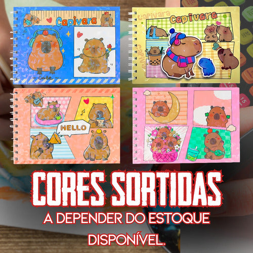Kit Estojo 48 Canetas Canetinhas + 1 Livrinhos Colorir Goods