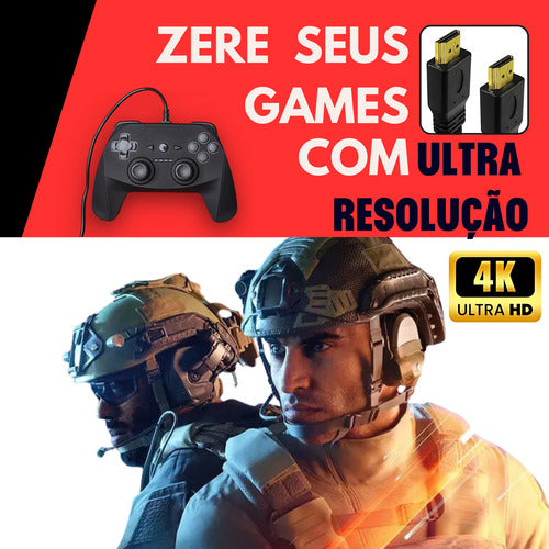Cabo Hdmi 5 Metros Flat Blindado 3d Full Hd Para Tv Game Pc
