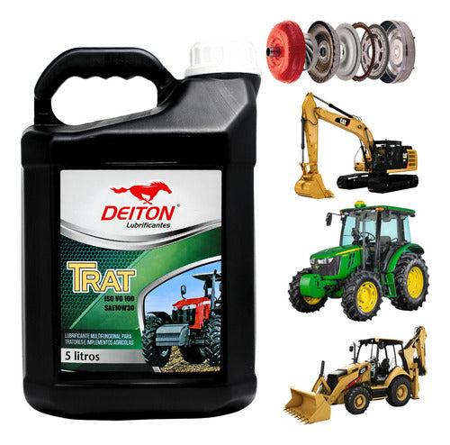 Óleo Trator Maquina Agrícola Conversor Torque 10w30 Isovg100