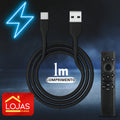 Cabo Usb-c 1m Controle Remoto Samsung Lojas Casa Rápido E Durável