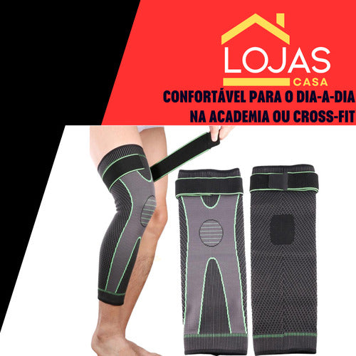 Joelheira De Compressão Cross-fit Academia Previne Lesões