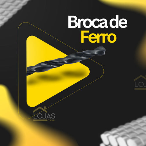 Kit Brocas Ferro Metal Chapa Aço Rápido Alumínio  Din338 Hss