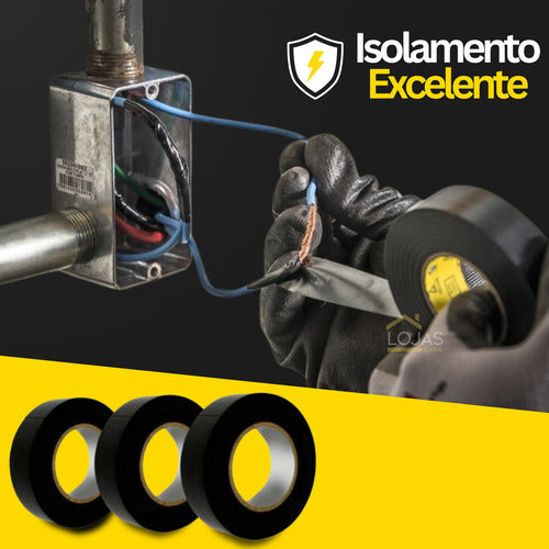 Kit Fita Isolante Anti Chamas Resistente À Água Profissional