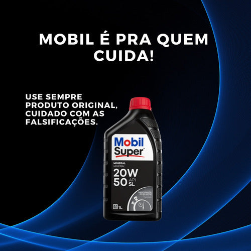 Kit Troca De Óleo Mobil 20w50  Gol G2 1.0 8v  96 A 02