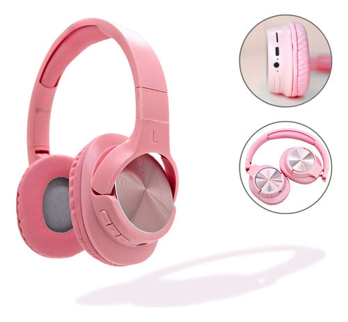 Headphone Bluetooth Fone De Ouvido Colorido Som De Qualidade