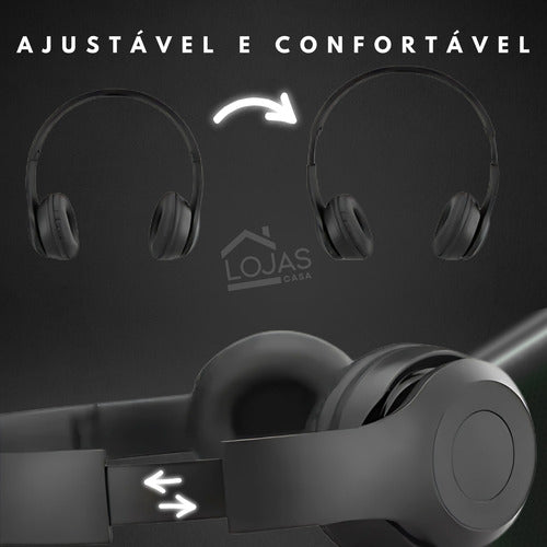 Fone De Ouvido Sem Fio Bluetooth Para  iPhone Android Games