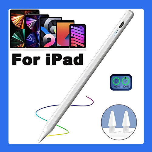 Caneta Para iPad 6, 7, 8, 9 E 10a Geração Com Palm Rejection