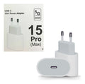 Fonte Turbo Carregador 35w P/ iPhone 15, 15 Pro E 15 Pro Max