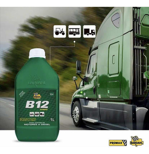Aditivo Para Óleo Bardahl B12 Turbo Diesel 1l