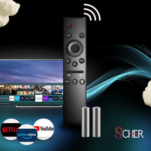 Controle Universal Para Tv Samsung Smart 4k Led Lcd 3d Todos