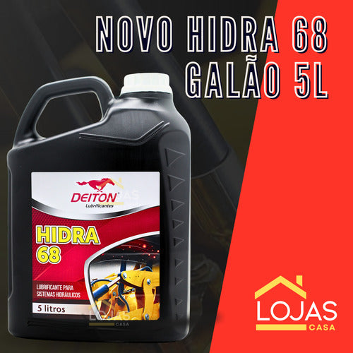 Óleo Hidra 68 Para Bomba De Vácuo E Ordenhadeiras 5 Litros